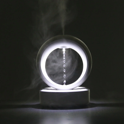 Compact Cool Mist LED Humidifier with Night Light