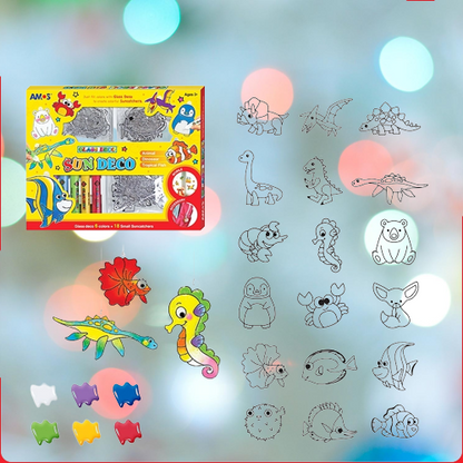 Easy Christmas Glass Painting Kit