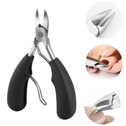 Sharp Heavy Duty Nail Clippers for Thick Toenails - Halri