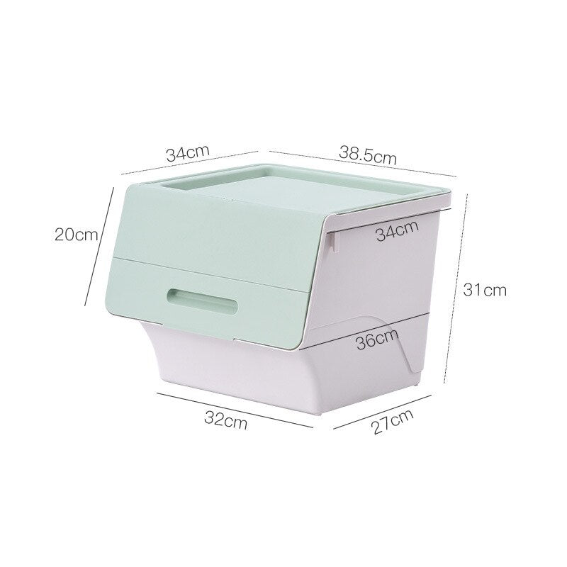 Collapsible Plastic Kids Toy Storage Container
