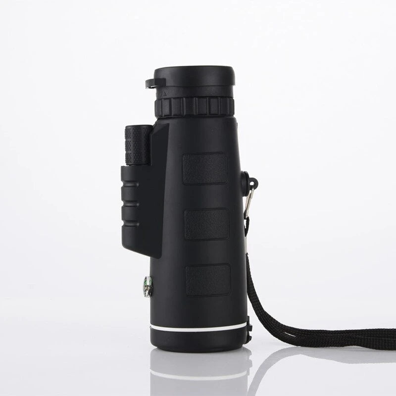 Portable HD Monocular with Phone Adapter and Tripod
