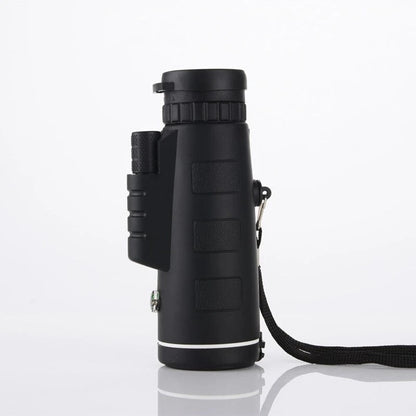 Portable HD Monocular with Phone Adapter and Tripod