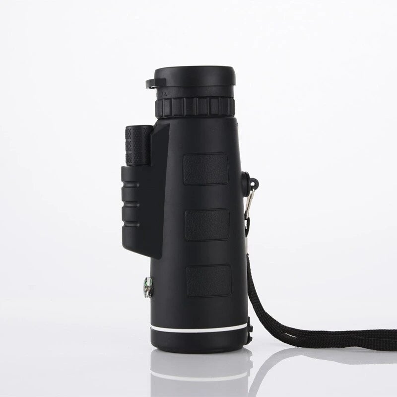 High Power HD Monocular with Phone Adapter and Tripod