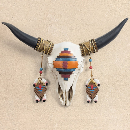 Unique Bull Figurine Decor Statue - Halri