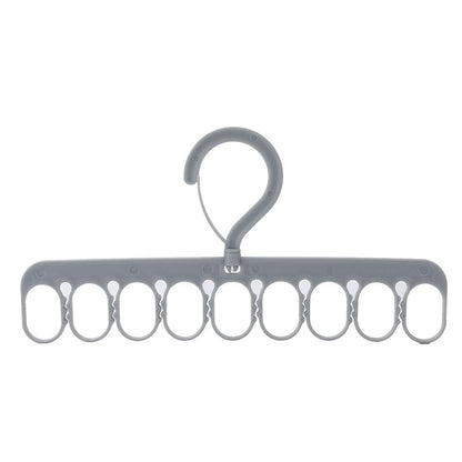 Space Saving Foldable Multi Hook Hanger Rack
