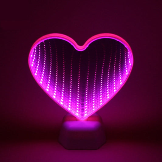 Lovely Heart Shaped LED Nightlight Lamp - Halri
