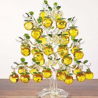 Luxurious Glass Fruit Tree Figurine Decor - Halri