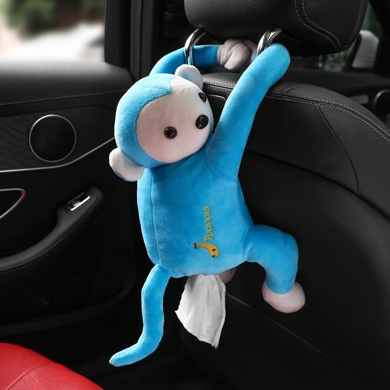 Adorable Monkey Tissue Holder