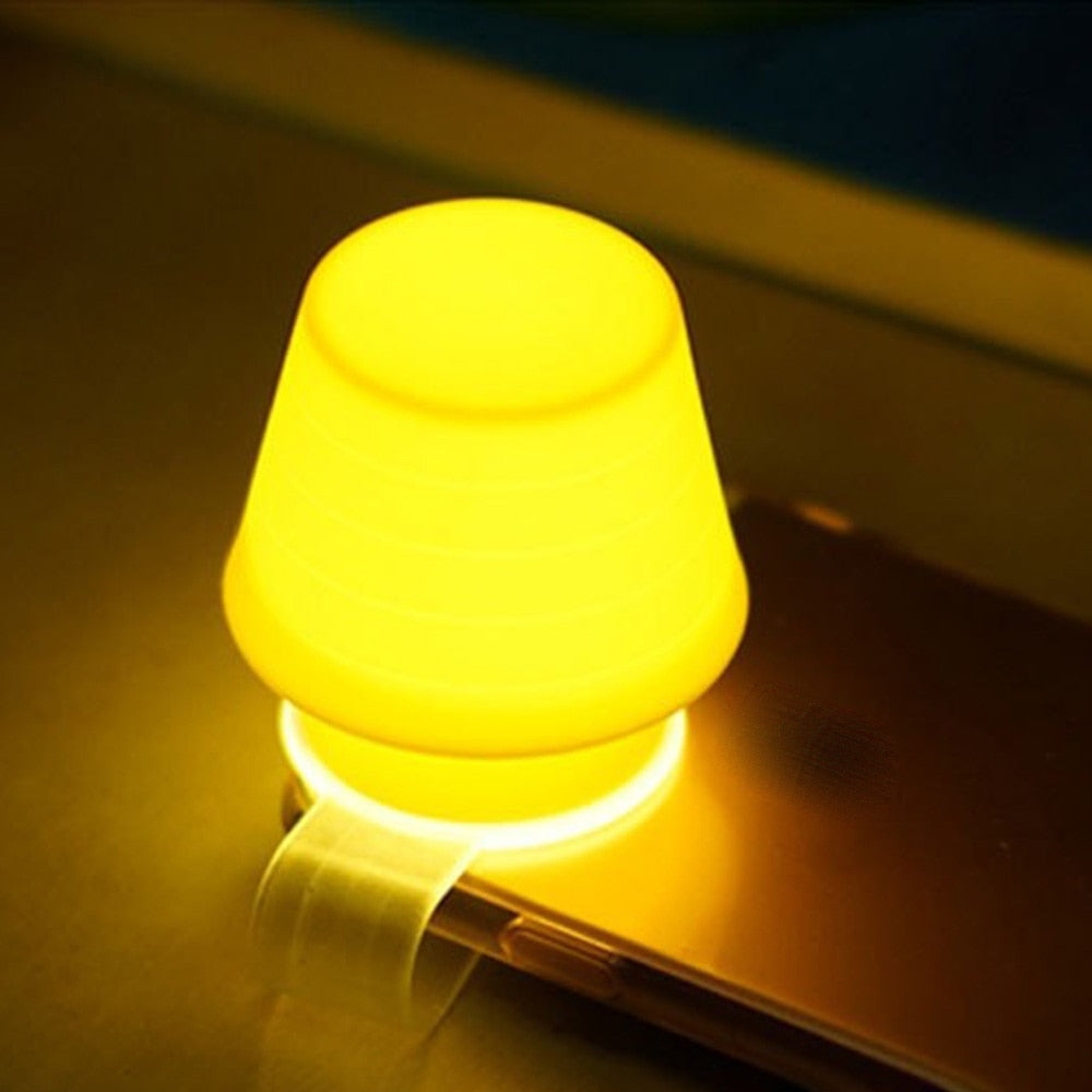 Portable Phone LED Night Light Lamp