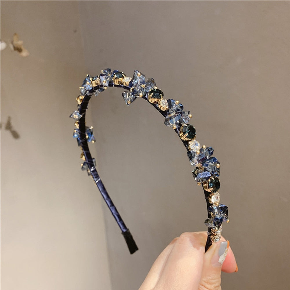 Glamorous Glitter Crystal Hairband - Halri