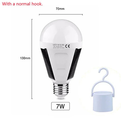 Outdoor Solar LED Light Bulb 7W/12W Waterproof - Halri