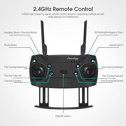 Portable HD Folding Selfie Drone with 2MP Camera