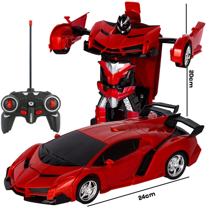 2in1 Robo Racer Transforming RC Car Toy – Halri