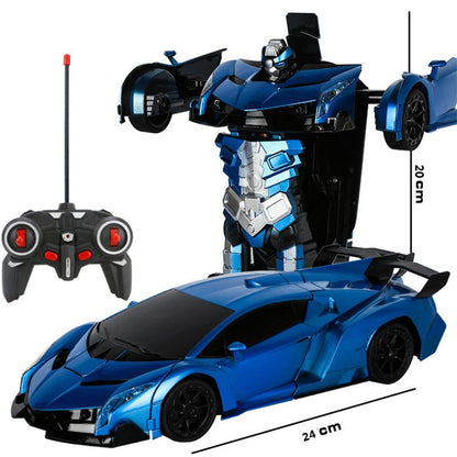 Fast 2 in 1 Transforming Remote Control Car Toy