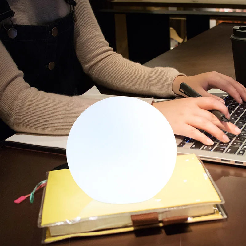 Colorful Portable LED Desk Lamp with 16 Color Options