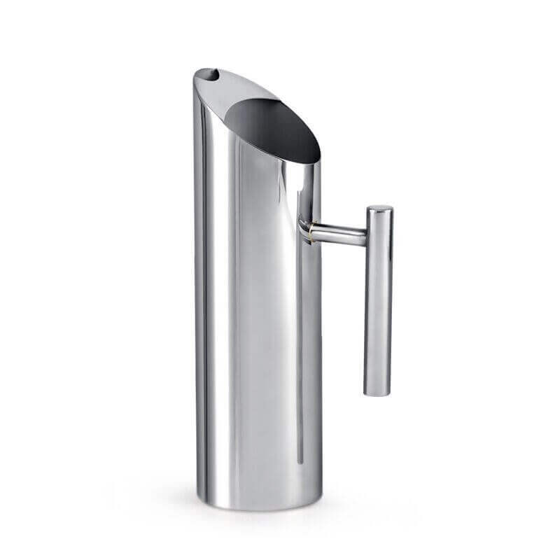 Modern Chrome Cold Water Pitchers, 3 Size Options
