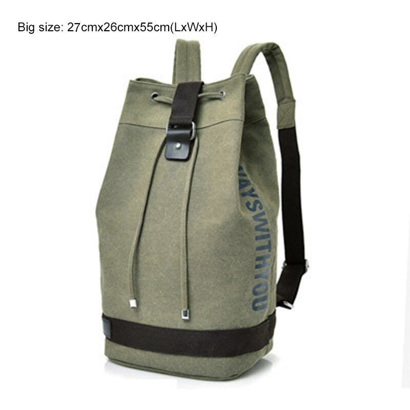 Travel Canvas Hiking Backpack Bag