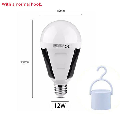 Outdoor Solar LED Light Bulb 7W/12W Waterproof