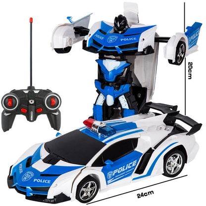 Fast 2 in 1 Transforming Remote Control Car Toy