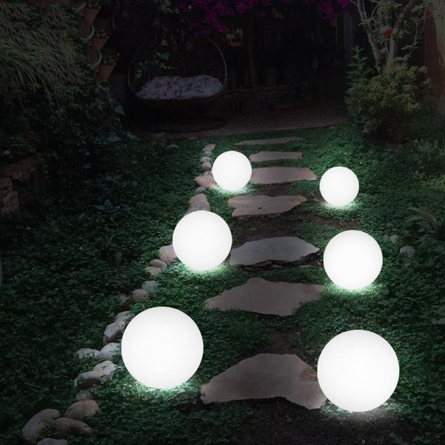 Colorful Solar Powered Garden Light Ball