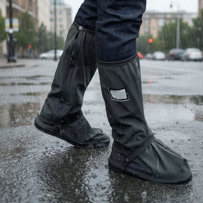 Waterproof Rain Shoe Covers with Non Slip Grip