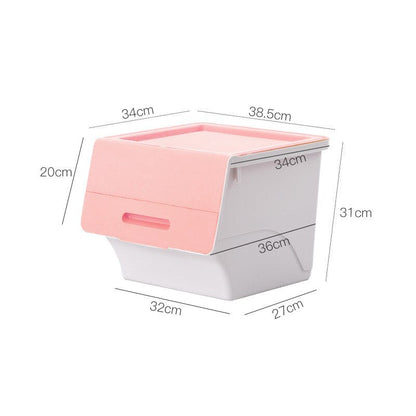 Collapsible Plastic Kids Toy Storage Container