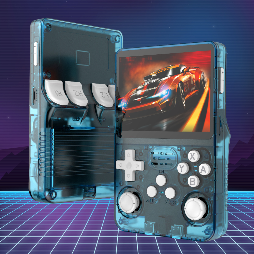 Handheld Gaming Console with 20,000 Pre-Loaded Classics, 3.5 IPS Display, 64GB/128GB Storage – Portable Game Console for Nostalgic Gaming 1
