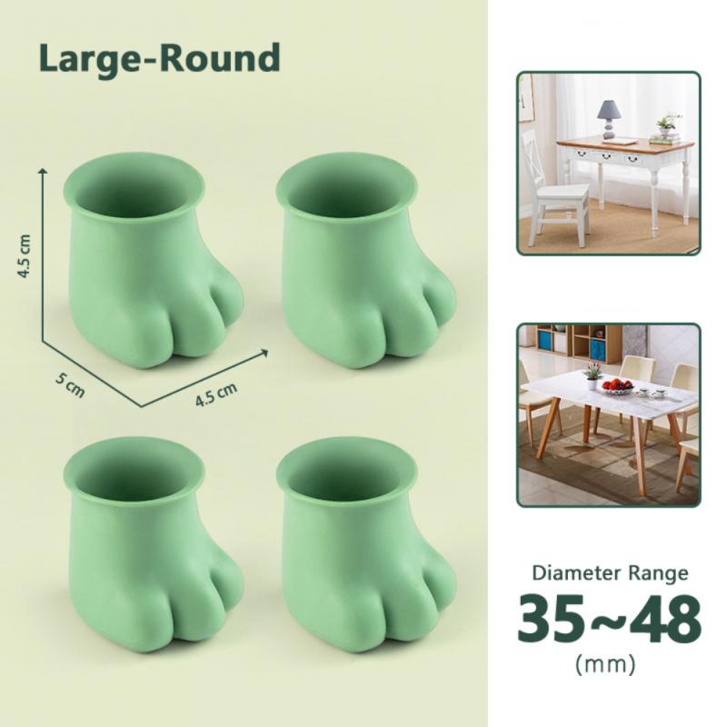 Cat Paw Furniture Leg Protectors 4 Pack Non Slip