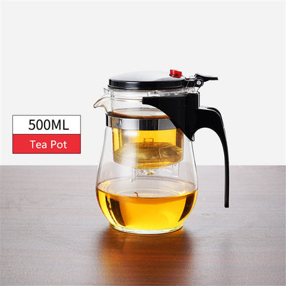 Durable Heatproof Glass Tea Infuser Teapot - Halri