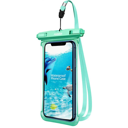 Waterproof Phone Pouch with Clear View and Neck Strap