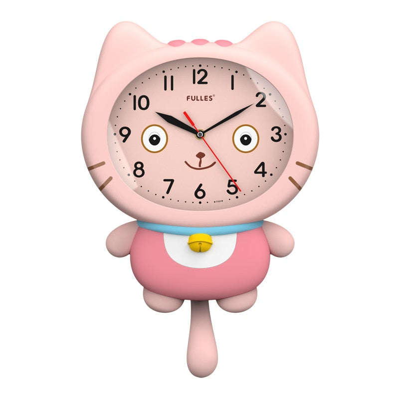 Adorable Night Owl Decor Clock