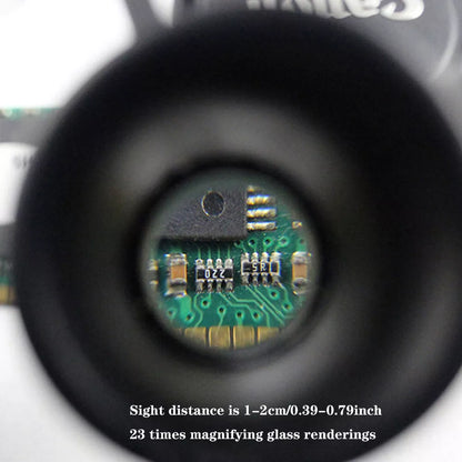 Precise LED Magnifying Glasses for Crafting and Detail Work
