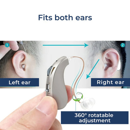 Easy to Use Digital Hearing Aid with Clear Sound