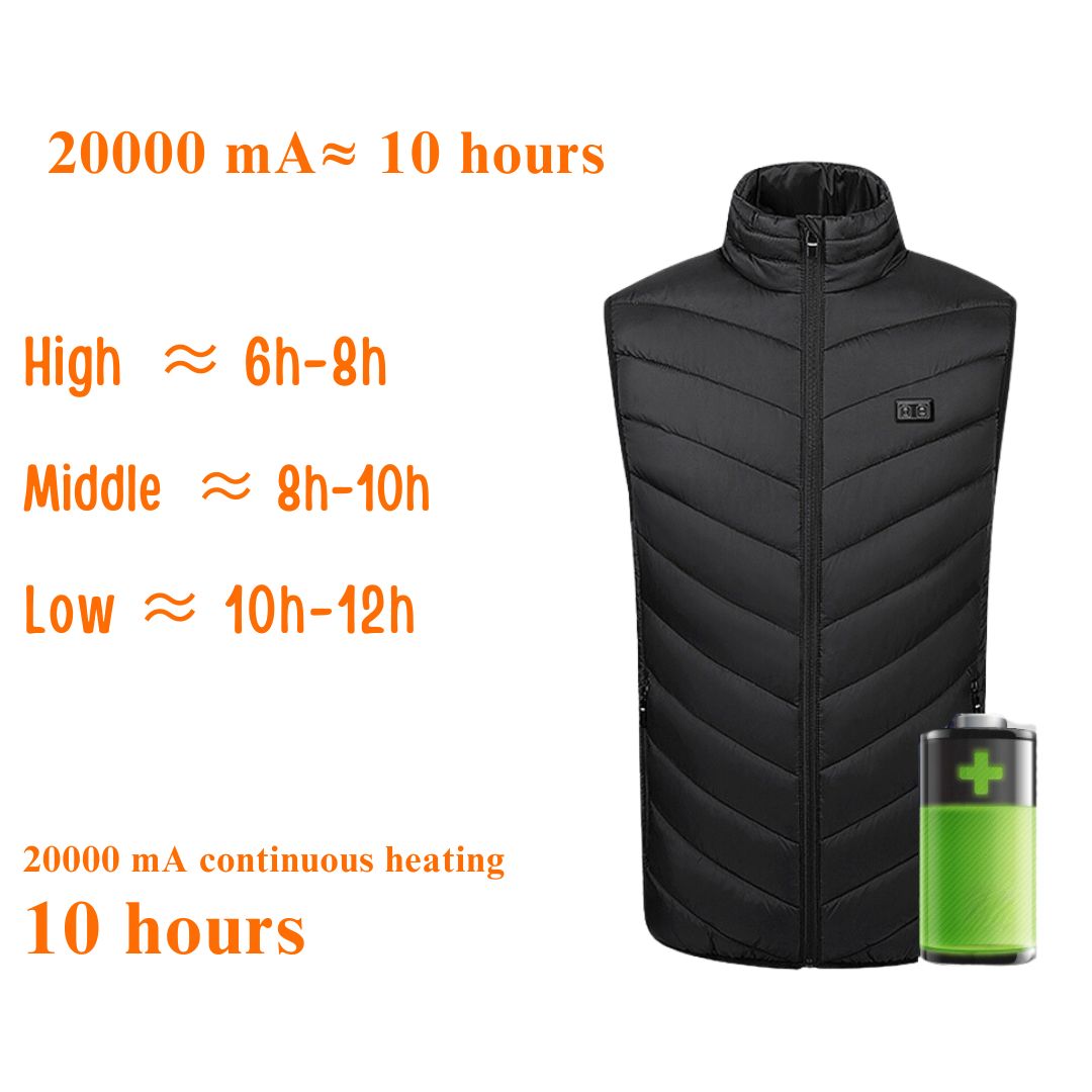 Warm Insulated Vest for Outdoor Use