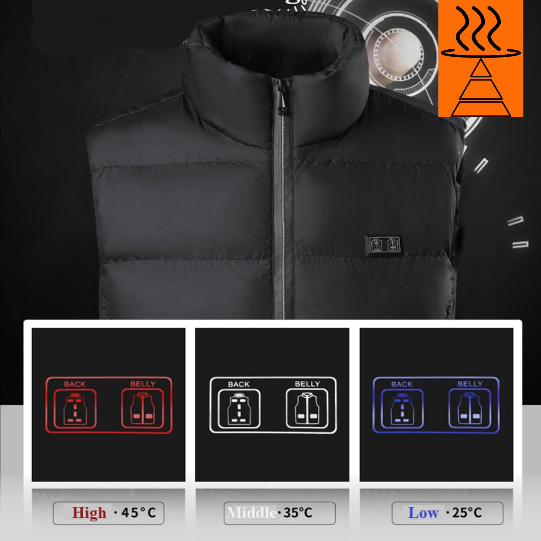 Warm Insulated Vest for Outdoor Use