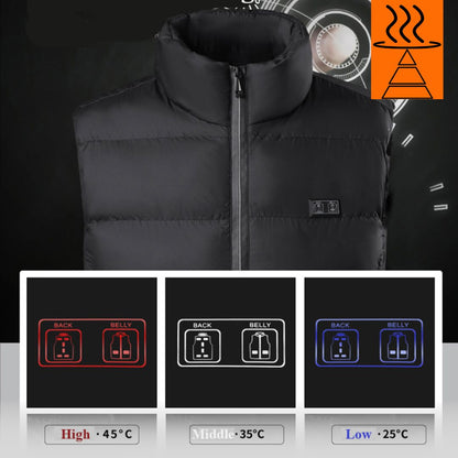 Warm Insulated Vest for Outdoor Use