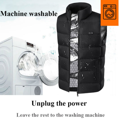 Warm Insulated Vest for Outdoor Use