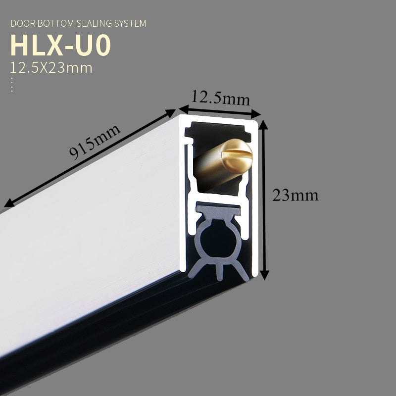 Easy Fit Automatic Door Seal Strip - Halri