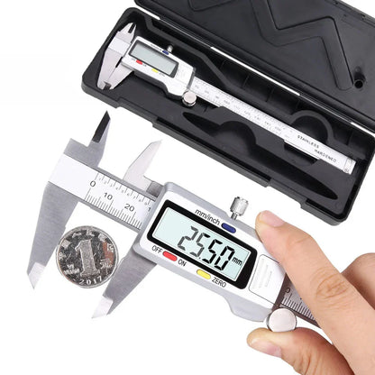 Accurate Stainless Steel Digital Caliper 15cm LCD Display
