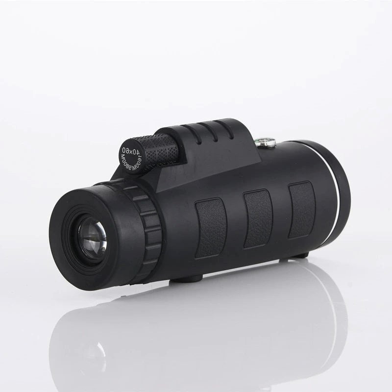 Portable HD Monocular with Phone Adapter and Tripod