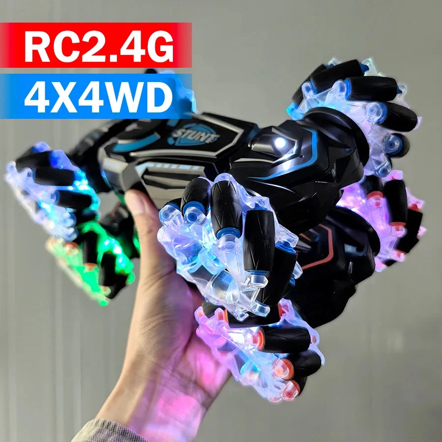 High-performance Remote Control Stunt Car with 4WD System, 360° Spins, Drift Stunts, Safe For Ages 6+