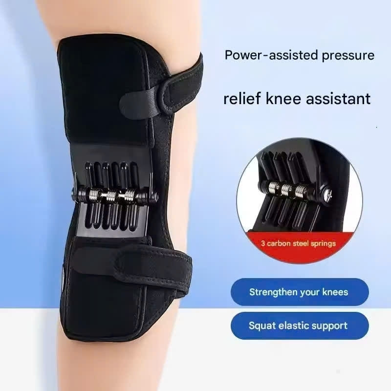 Hinged Joint Support Knee Bandage – Bionic Knee Sleeve with Spring Support, Breathable, Easy to Wear and Remove