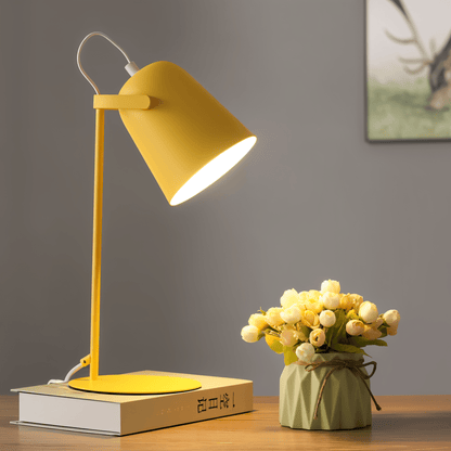 Soft Pink Table Lamp Modern Scandinavian Style