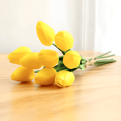 Beautiful Artificial Tulip Flower Arrangements 6 Pack