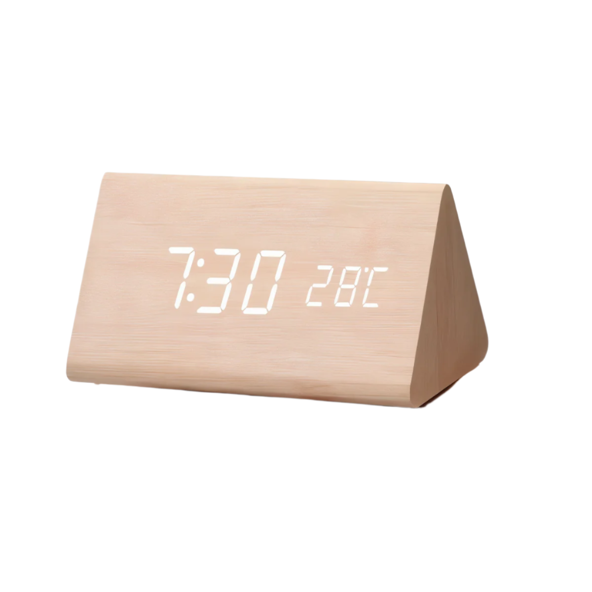 Compact Digital Plastic Alarm Clock