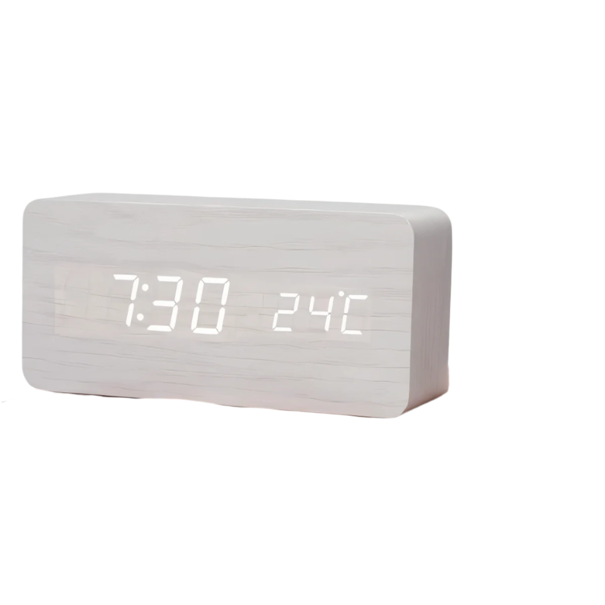Compact Digital Plastic Alarm Clock