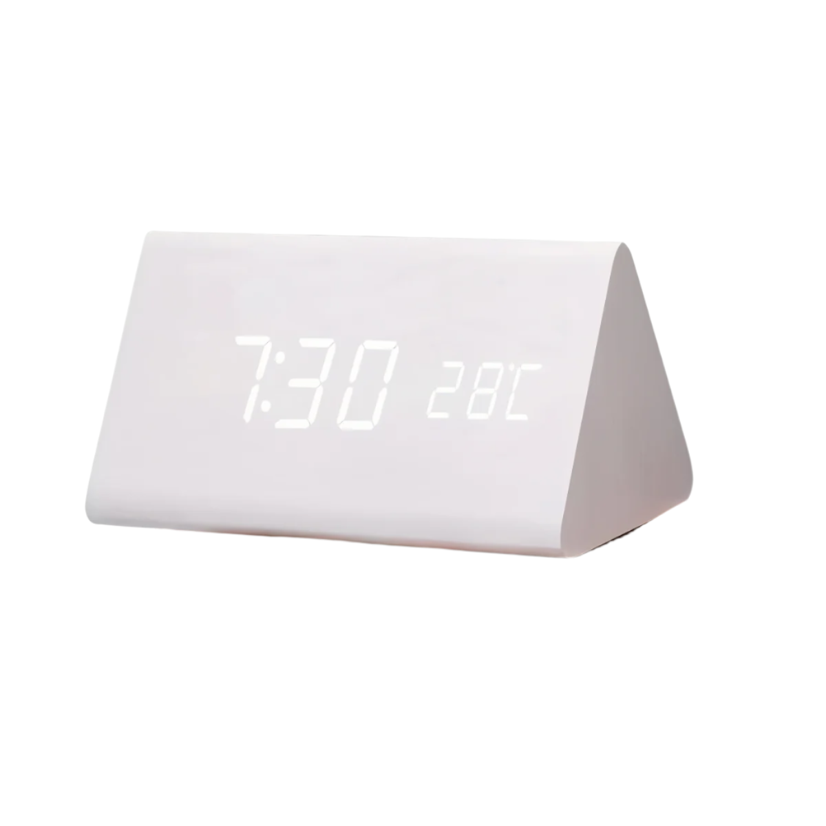 Compact Digital Plastic Alarm Clock