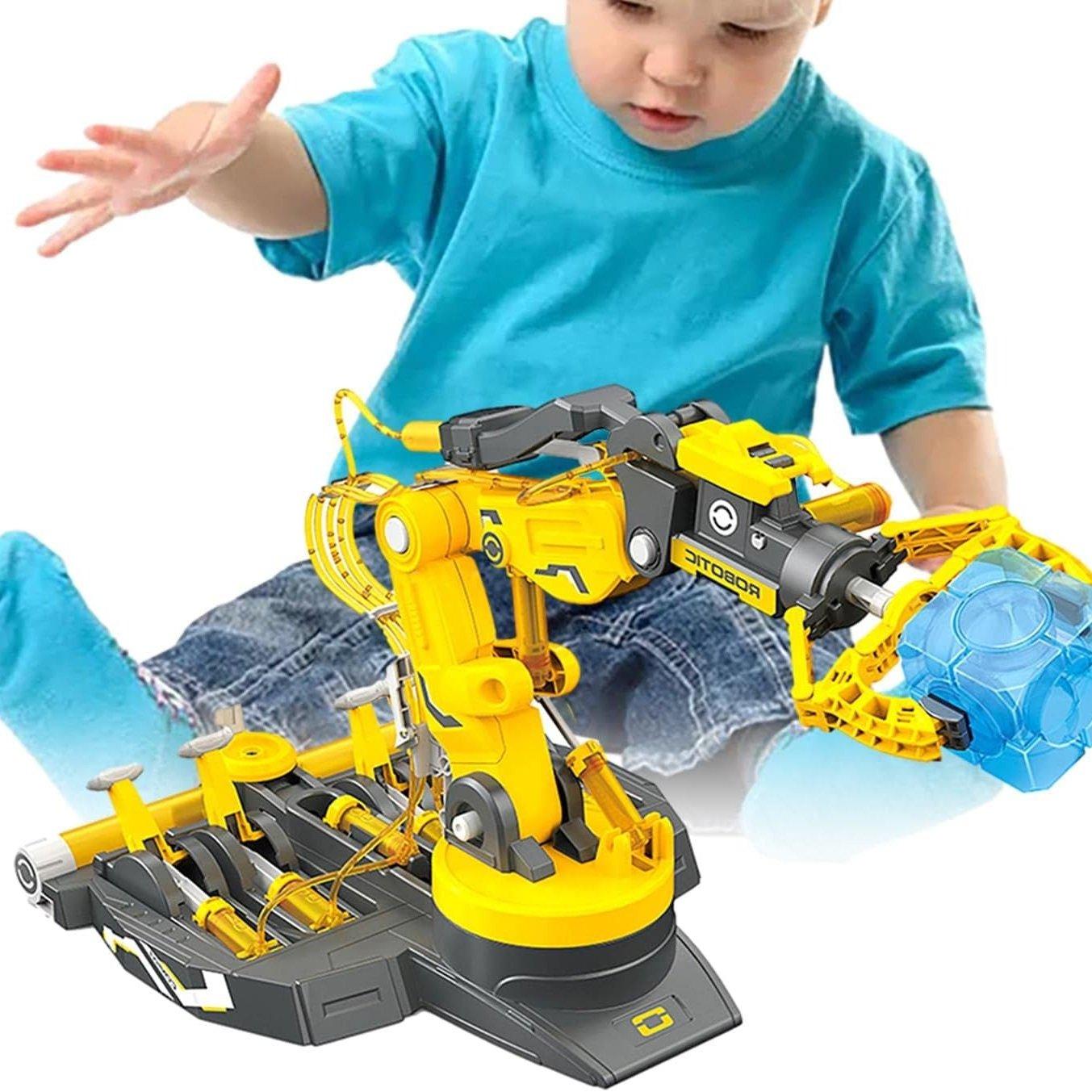 Remote Control Robot Arm Kit for Kids Ages 6+ - Halri