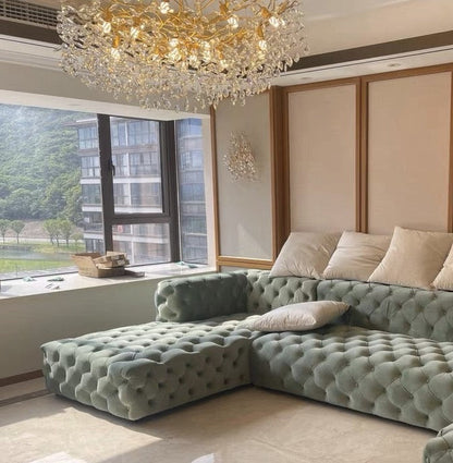 Elegant Crystal Drop Ceiling Light Fixture