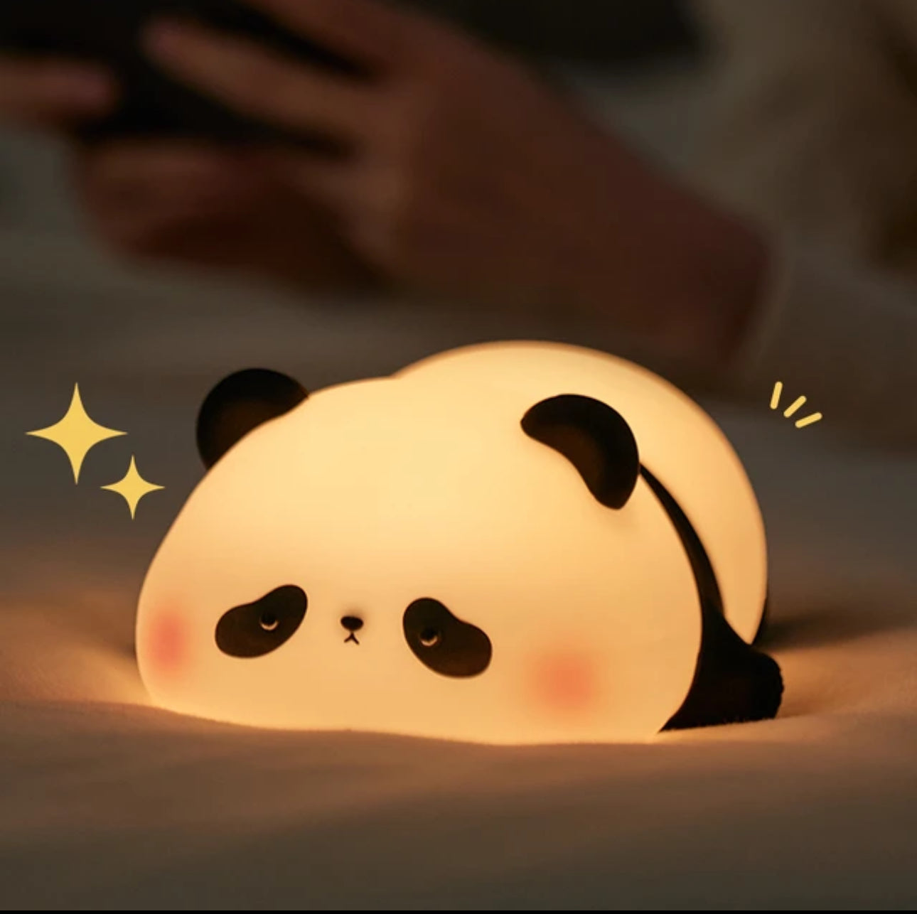 Fun Cute Panda LED Nightlight for Kids - Halri
